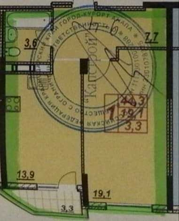 
  Продается 1-комн. квартира, 47 м², Крестьянская ул, д. 27к1
. Фото 9.