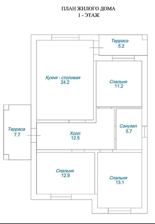 
  Продается дом, 100 м², село Бужор
. Фото 16.