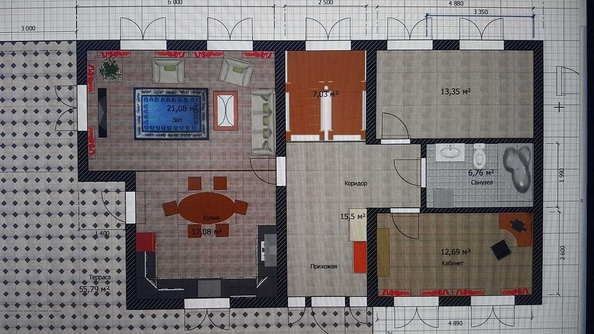 
  Продается дом, 190 м², станица Анапская
. Фото 17.
