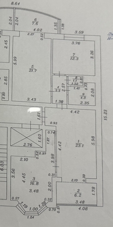 
  Продается 3-комн. квартира, 94 м², Владимирская ул, д. 55к6
. Фото 9.