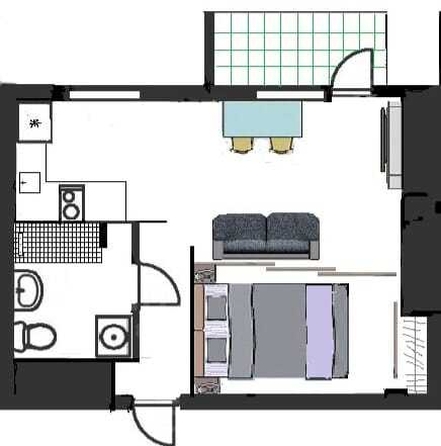 
  Продается 1-комн. квартира, 33 м², Астраханская ул, д. 11А
. Фото 11.
