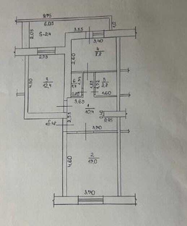
  Продается 2-комн. квартира, 56 м², Шевченко ул, д. 251
. Фото 11.
