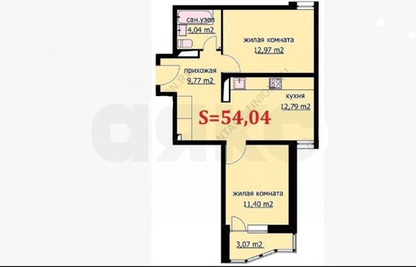 
  Продается 2-комн. квартира, 55 м², Ленина ул, д. 185Ак2
. Фото 14.