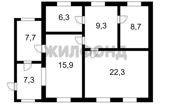 
  Продается дом, 62.5 м², село Варваровка
. Фото 26.