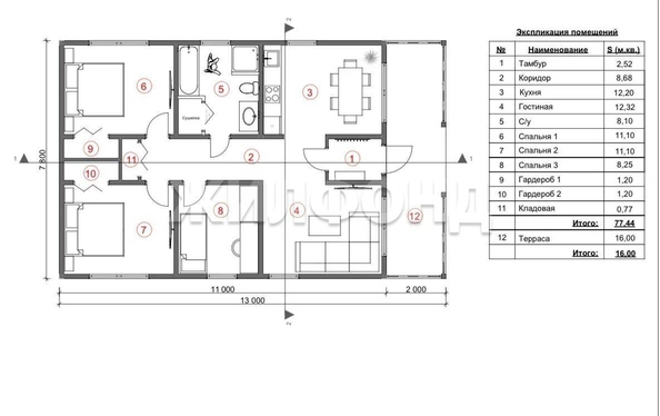 
  Продается дом, 100 м², Сочи
. Фото 5.