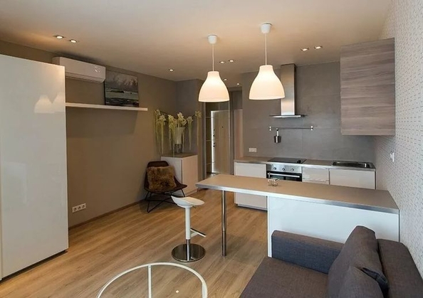 
  Продается студия, 28 м², Ленинградская ул, д. 56
. Фото 1.