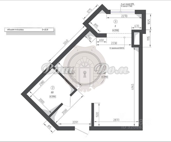 
  Продается 1-комн. квартира, 36.5 м², Халтурина ул, д. 30
. Фото 13.