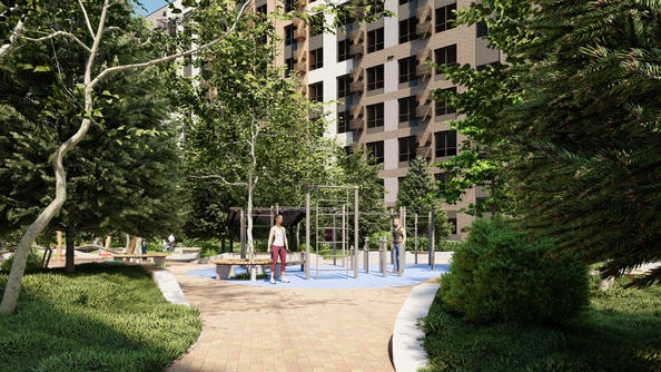 
  Продается 2-комн. квартира, 59.55 м², ЖК Зеленая территория, литера 1.1
. Фото 31.