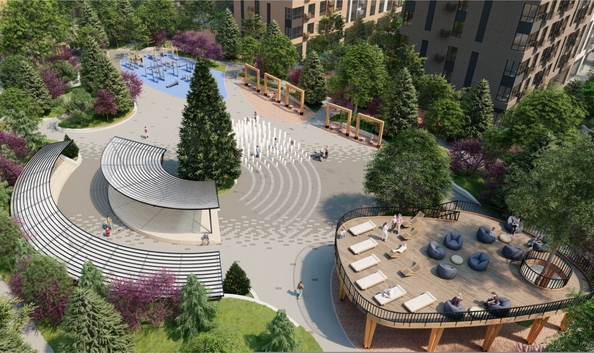 
  Продается 3-комн. квартира, 65.65 м², ЖК Зеленая территория, литера 1.1
. Фото 11.