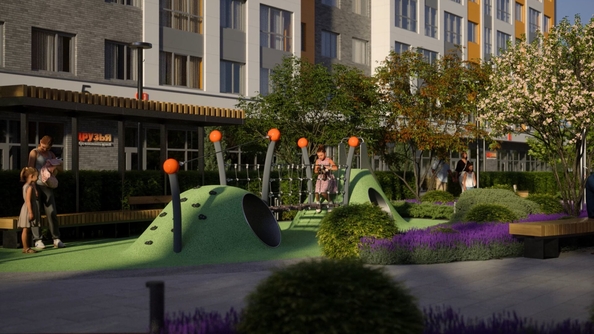 
  Продается 2-комн. квартира, 55.34 м², ЖК Клубный квартал «Друзья», лит 2
. Фото 6.