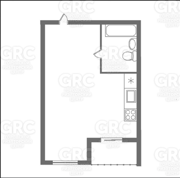 
  Продается студия 21.5 м². Фото 2.