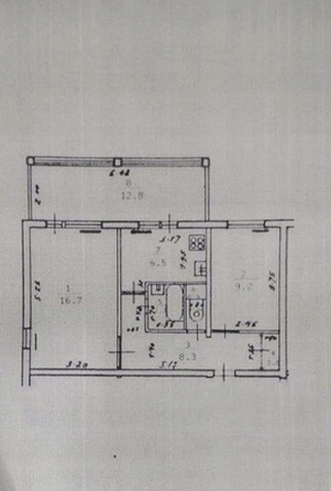 
  Продается 2-комн. квартира, 57.5 м², Санаторная ул
. Фото 30.