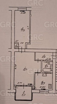 
  Продается 2-комн. квартира, 42 м², Конституции СССР ул, д. 10
. Фото 13.