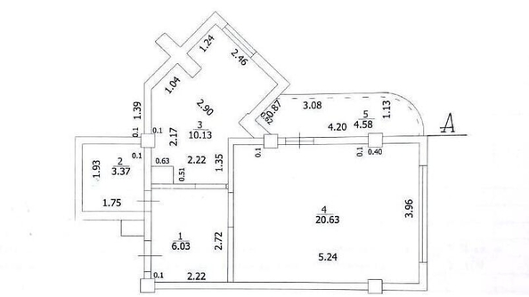 
  Продается 1-комн. квартира 45 м². Фото 24.