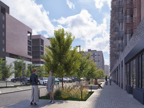 
  Продается 1-комн. квартира, 37.64 м², ЖК Зеленая территория, литера 1.2
. Фото 7.