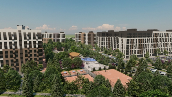 
  Продается 1-комн. квартира, 37.64 м², ЖК Зеленая территория, литера 1.2
. Фото 27.