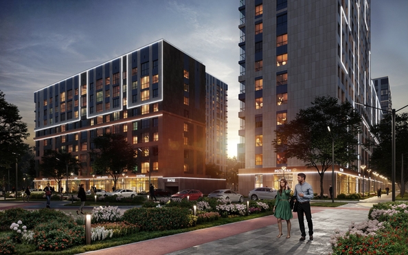 
  Продается 1-комн. квартира, 34.7 м², ЖК Архитектор, литера 4.1
. Фото 4.