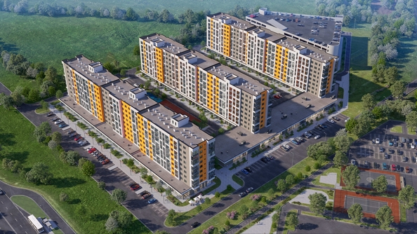 
  Продается 2-комн. квартира, 51.77 м², ЖК Клубный квартал «Друзья», лит 1
. Фото 2.