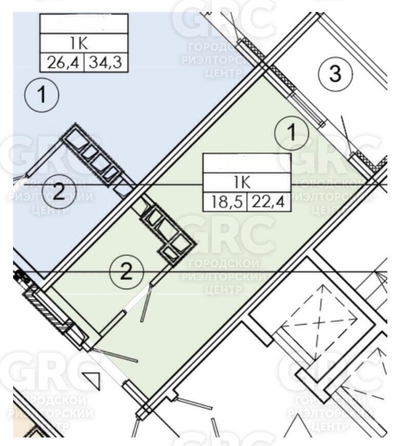 
  Продается апартамент 22.4 м². Фото 6.