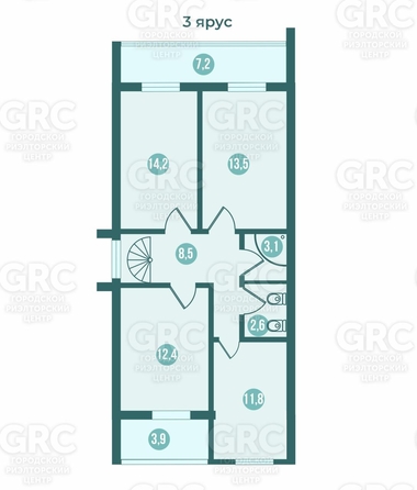 
  Продается 4-комн. квартира 281 м². Фото 34.