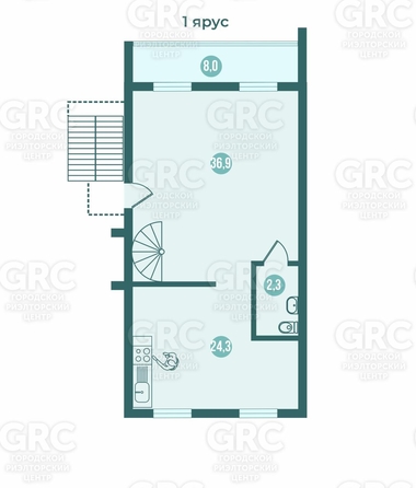 
  Продается 4-комн. квартира 281 м². Фото 36.