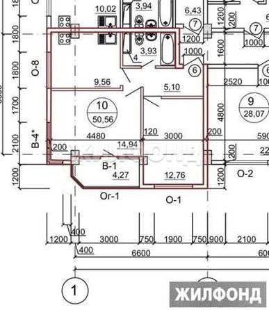 
  Продается 1-комн. квартира 50.6 м². Фото 4.