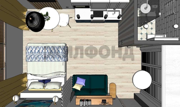 
  Продается студия 25.4 м². Фото 4.