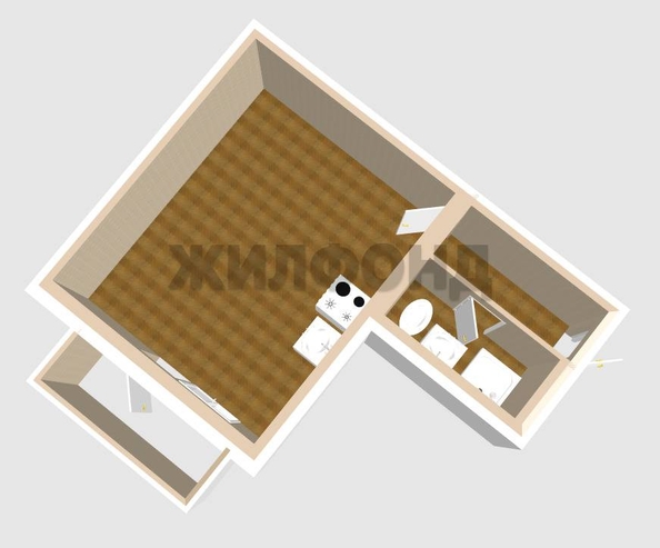 
  Продается студия 27.4 м². Фото 9.