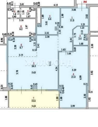 
  Продается 2-комн. квартира 80 м². Фото 21.