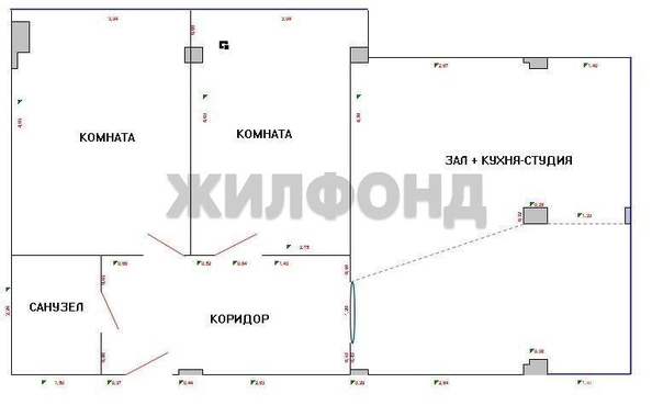 
  Продается 3-комн. квартира 67.5 м². Фото 8.