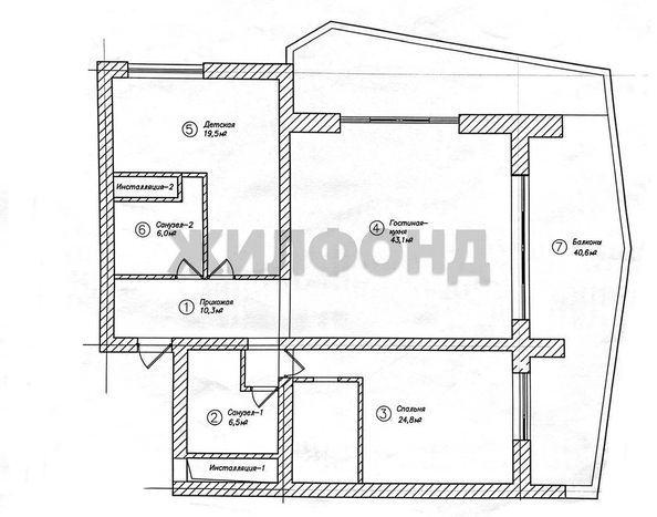 
  Продается 3-комн. квартира 150.8 м². Фото 11.