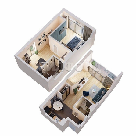 
  Продается 3-комн. квартира 66.3 м². Фото 3.