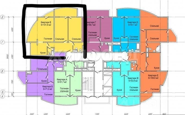 
  Продается 3-комн. квартира 101 м². Фото 4.