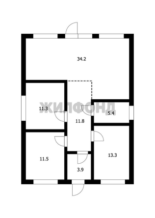 
  Продается дом 97.4 м². Фото 14.