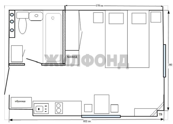 
  Продается студия 21.4 м². Фото 4.