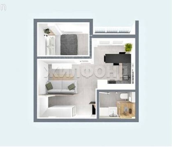 
  Продается 1-комн. квартира 28.1 м². Фото 5.