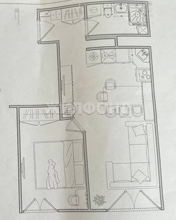 
  Продается студия 45 м². Фото 5.