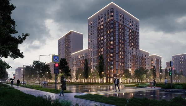 
  Продается 1-комн. квартира 35.7 м², в ЖК Ботаника, литер 1.2. Фото 1.