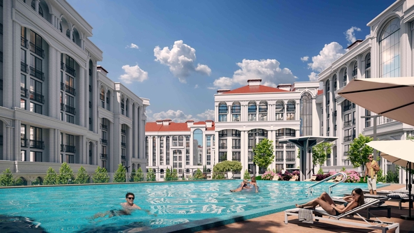 
  Продается 1-комн. квартира 44.16 м², в ЖК Резиденция морей, корпус Е1. Фото 5.