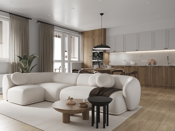 
  Продается 1-комн. квартира 38.3 м², в ЖК Все Свои ВИП, литера 3. Фото 2.