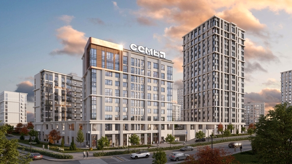
  Продается 3-комн. квартира 113.56 м², в ЖК Моренуар, литер 21. Фото 1.