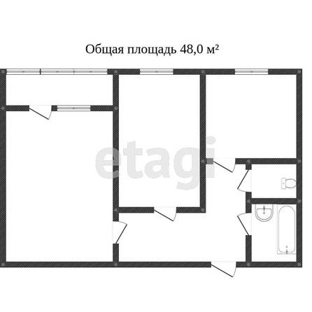 
  Продается 2-комн. квартира 58.4 м², в ЖК Все Свои ВИП, литер 8. Фото 9.