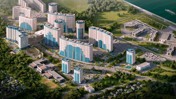 
  Продается 2-комн. квартира 54.2 м², в ЖК Фонтаны, литер 21. Фото 2.