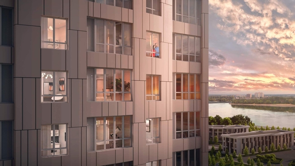 
  Продается 1-комн. квартира 39.4 м², в ЖК Фонтаны, литер 21. Фото 10.
