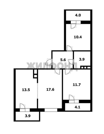 
  Продается 3-комн. квартира 74.7 м². Фото 25.