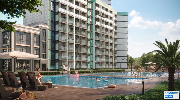 
  Продается 2-комн. квартира 58.2 м², в ЖК Ботаника Хиллс, лит 3. Фото 1.