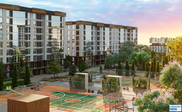
  Продается 2-комн. квартира 76.7 м², в ЖК Югге, литера 6. Фото 1.