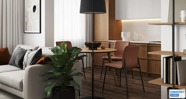 
  Продается 2-комн. квартира 47.5 м², в ЖК Светский лес, литер 4. Фото 7.