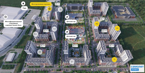 
  Продается студия 31.1 м², в ЖК Архитектор, литера 4.2. Фото 10.