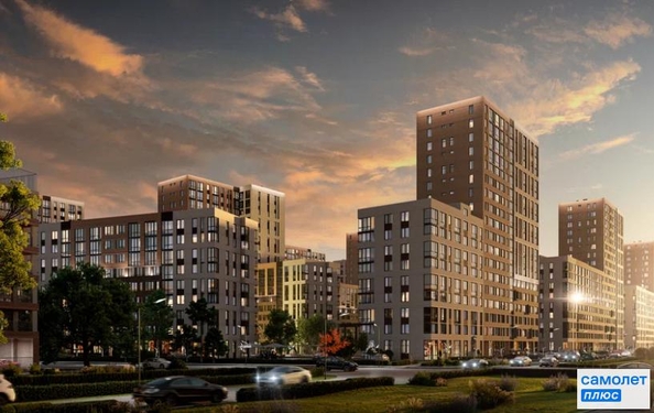 
  Продается 1-комн. квартира 45.9 м², в ЖК Народные Кварталы, литер 1. Фото 9.
